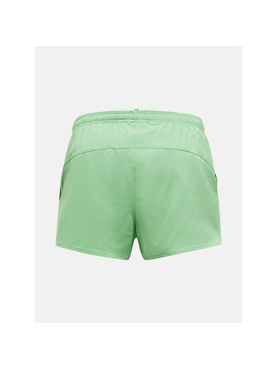 Szorty treningowe damskie PEAK PERFORMANCE W Trail Light Shorts zielone - Adventure Sports

