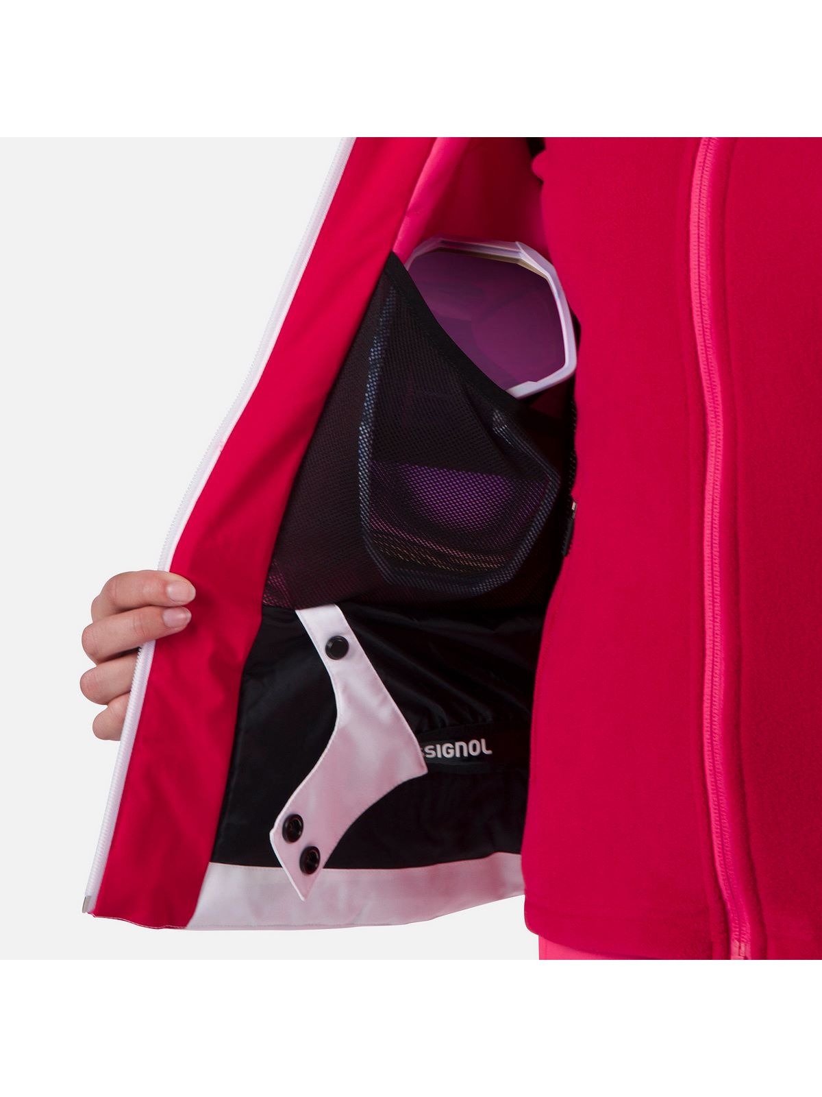 Kurtka narciarska damska ROSSIGNOL W Strawpile Jkt biały