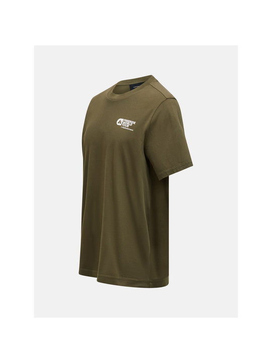 Koszulka PEAK PERFORMANCE FWT Logo Tee zielony
