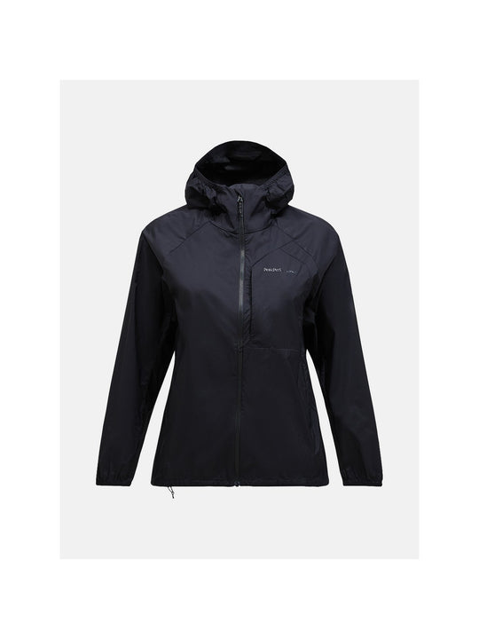 Kurtka PEAK PERFORMANCE W Freelight Wind Jacket czarny - Adventure Sports
