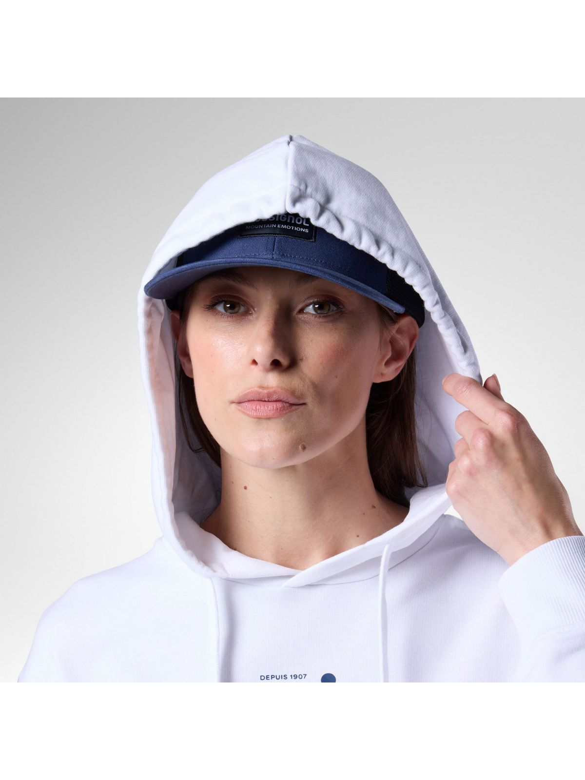 Bluza damska ROSSIGNOL W Waterfall H biała