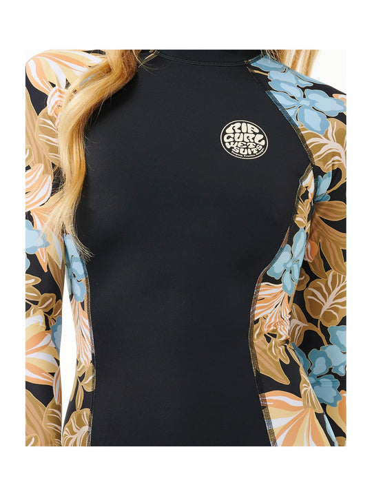 Lycra RIP CURL Follow The Sun Upf 50 Surfsuit czarny - Adventure Sports
