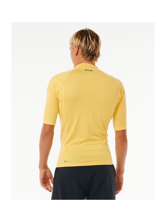 Lycra RIP CURL Waves Upf Perf S/S żółty - Adventure Sports
