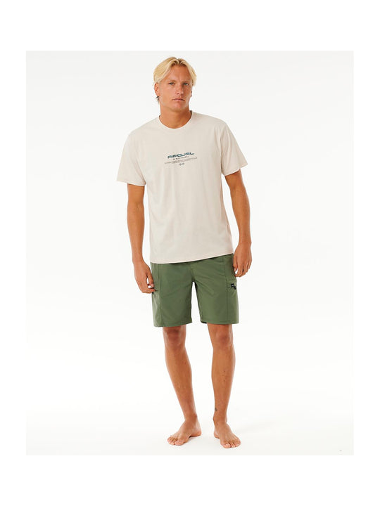 Koszulka RIP CURL Vaporcool Culture Tee biały - Adventure Sports
