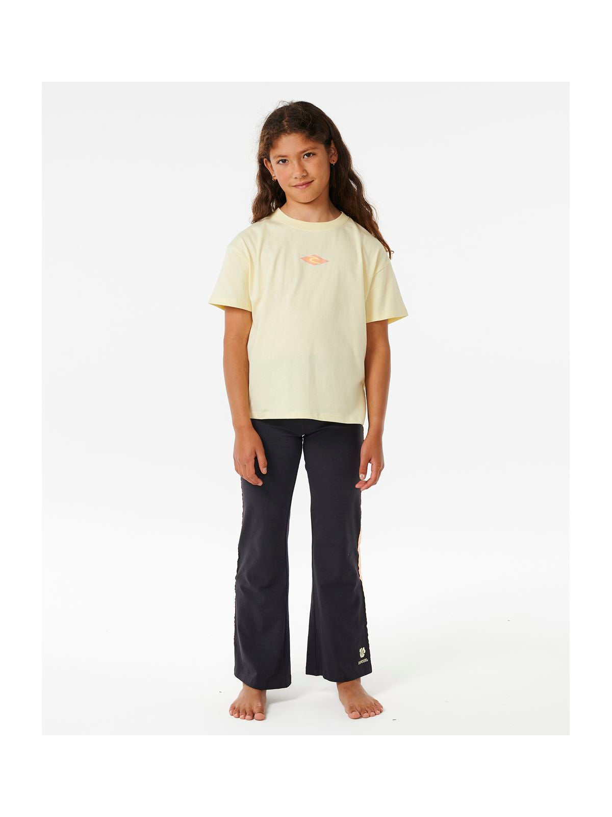 Koszulka RIP CURL Tropic Search Tee Girl żółty - Adventure Sports