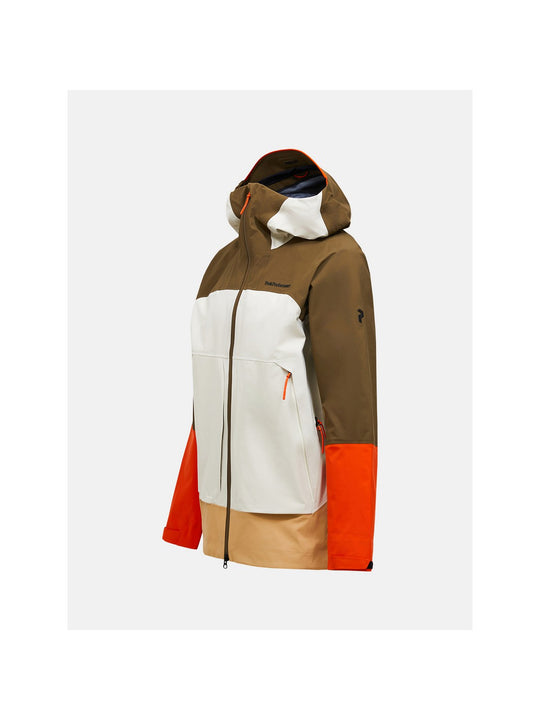 Kurtka PEAK PERFORMANCE M Vislight Gore-Tex C-Knit Jacket brązowy
