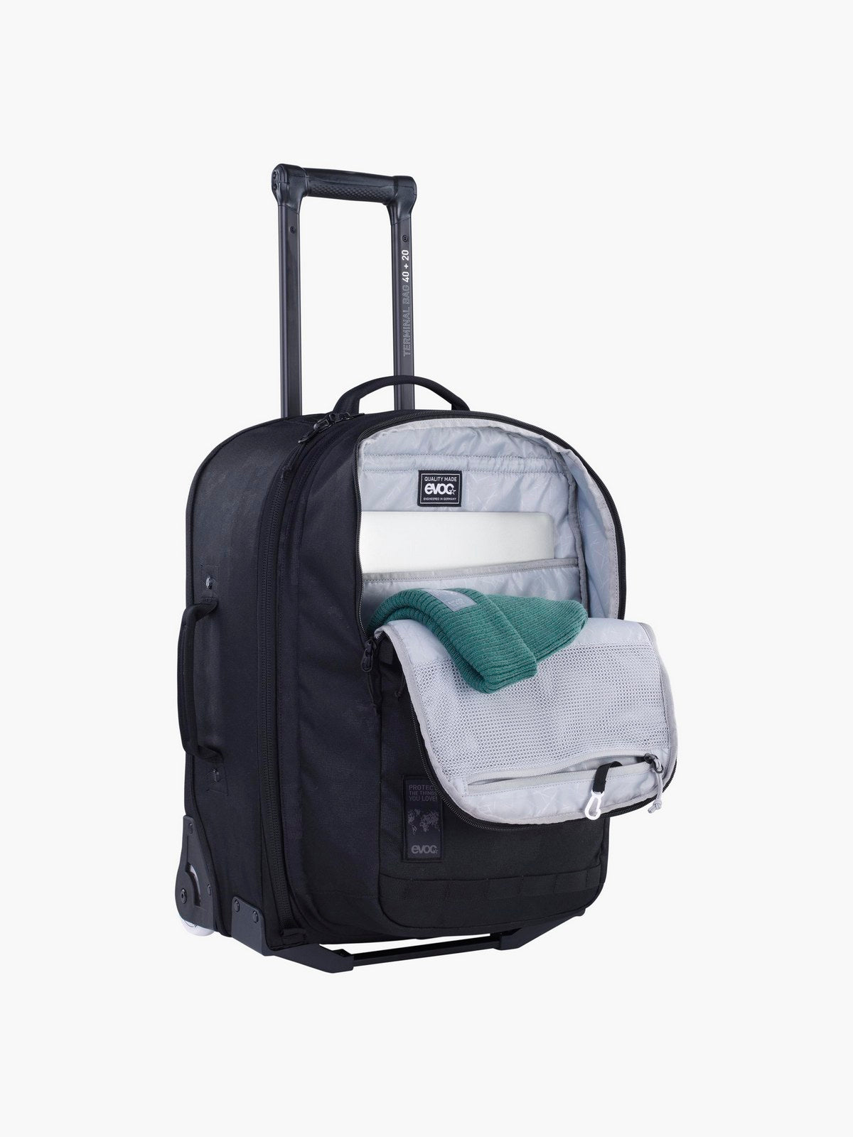 Walizka EVOC Terminal Bag 40+20 black