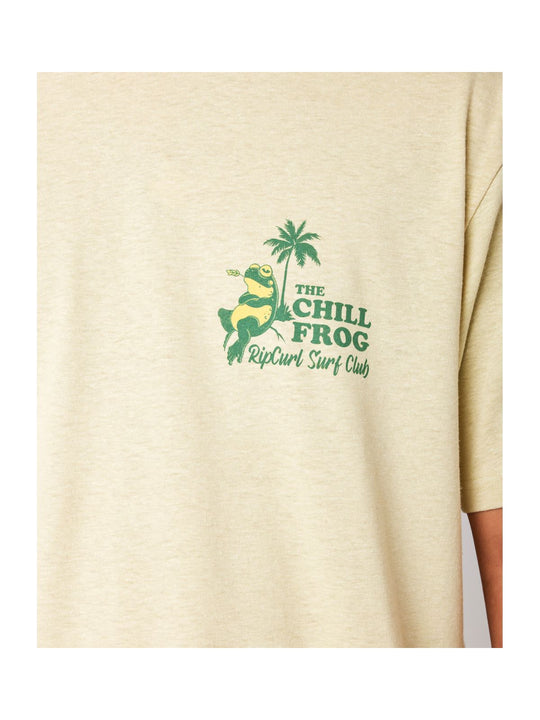 Koszulka RIP CURL Shaper Avenue Tee żółty - Adventure Sports
