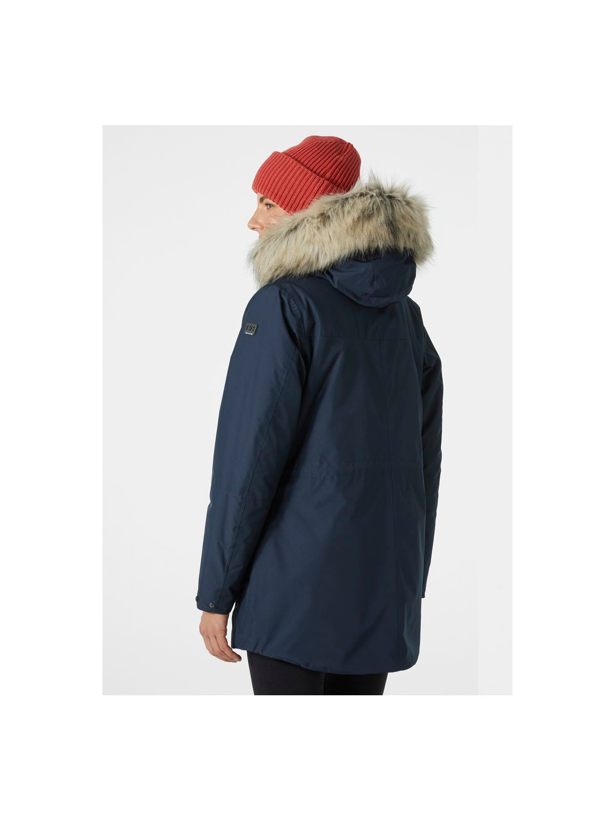 Kurtka damska HELLY HANSEN W Coastal Parka kolor granatowy