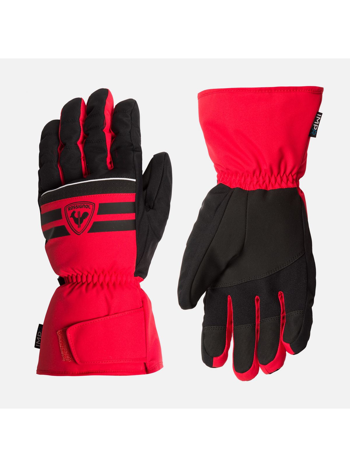 Rękawice narciarskie męskie Rossignol Tech Impr czerwony - Adventure Sports