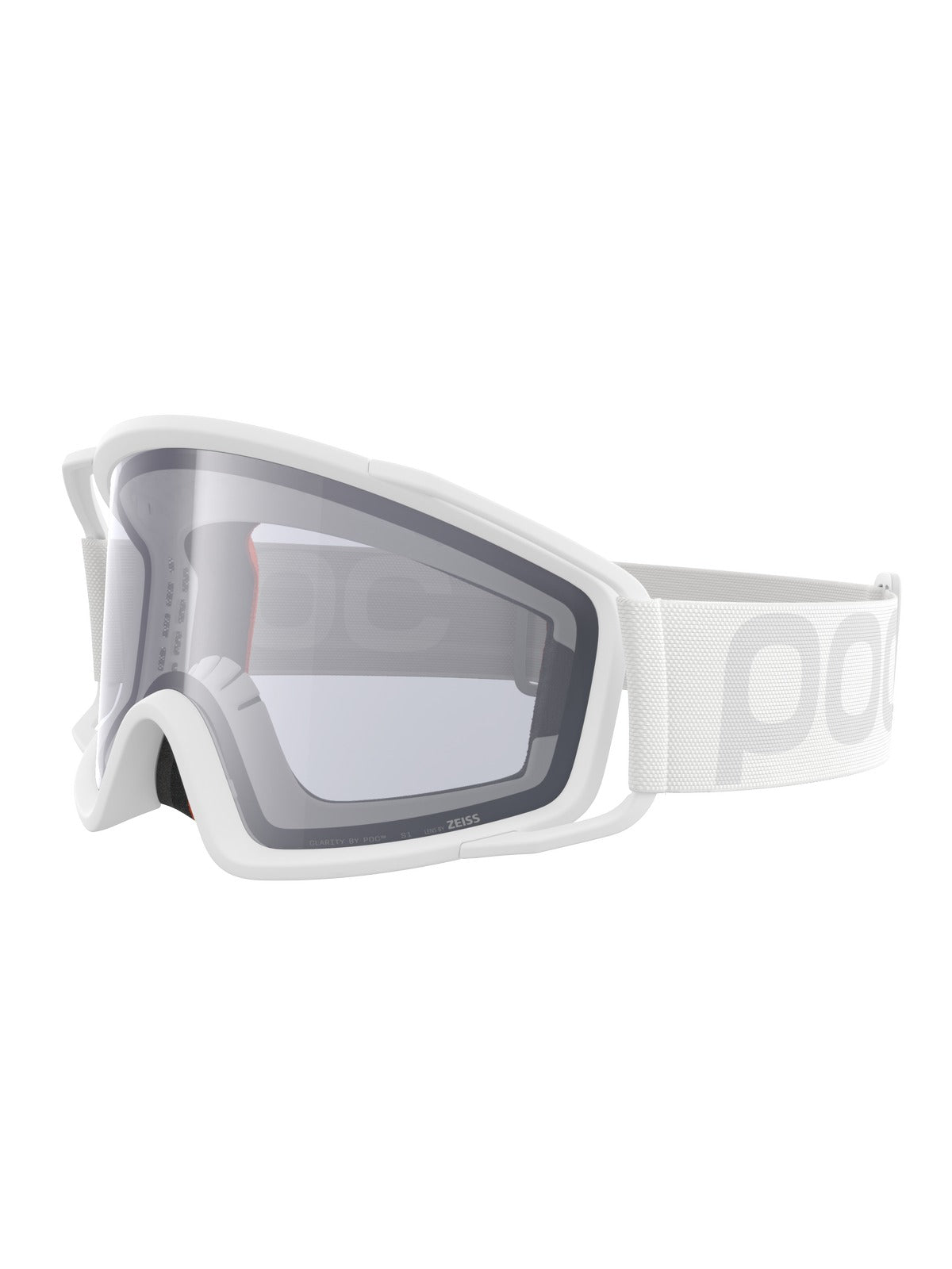 Gogle rowerowe POC Zygon białe cat.1 Clarity Universal/Cloudy Grey