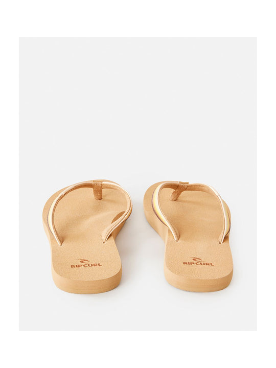 Klapki RIP CURL Freedom Bloom Open Toe złoty - Adventure Sports

