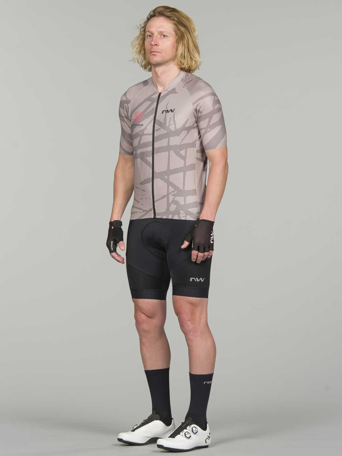 Koszulka rowerowa NORTHWAVE Blade 2 Jersey beżowy - Adventure Sports