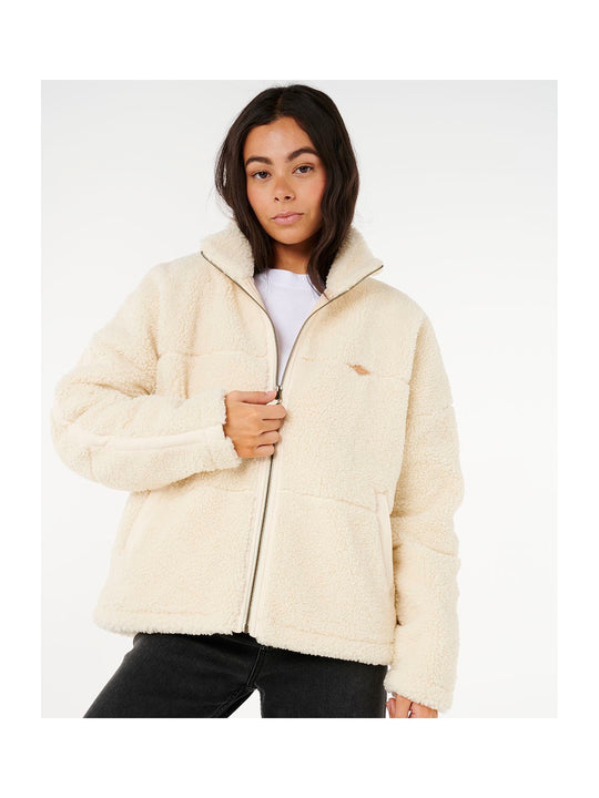 Kurtka RIP CURL CALA NIGHTS SHERPA JACKET beżowa

