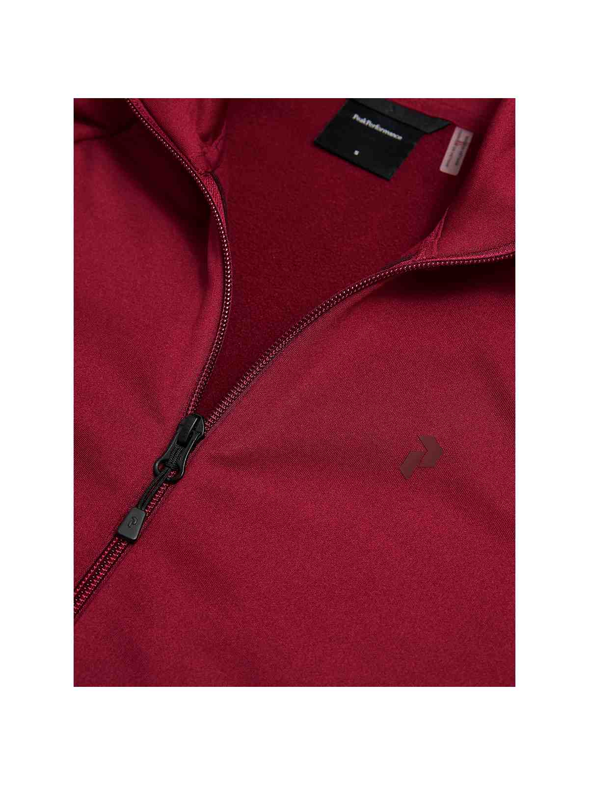 Bluza PEAK PERFORMANCE W Rider Essentials Zip Jacket bordowy