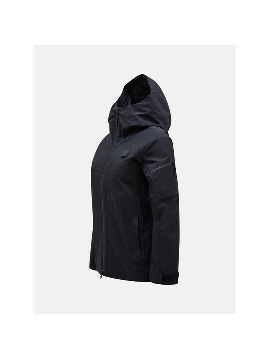 Kurtka narciarska Peak Performance W Alpine Gore-Tex 2L Jack czarny - Adventure Sports
