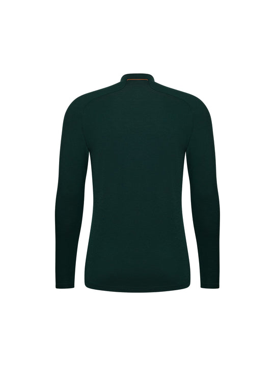 Koszulka męska POC M's Layer Merino Mock Neck Jersey zielony
