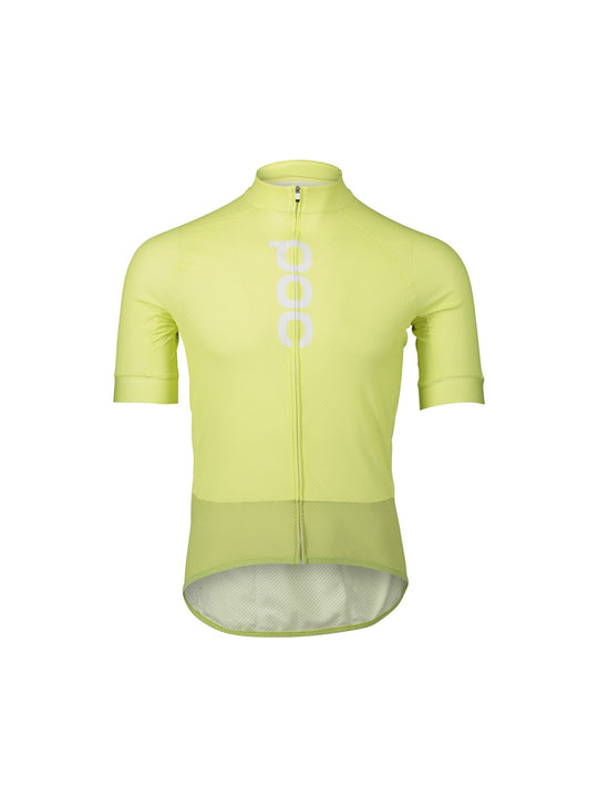 Koszulka rowerowa POC M’s ESSENTIAL ROAD LOGO - żółty - Adventure Sports
