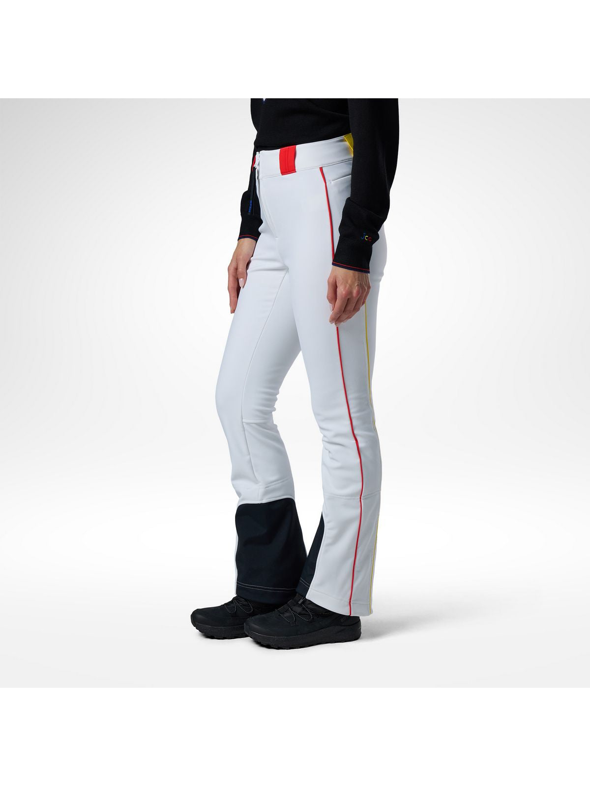 Spodnie narciarskie damskie ROSSIGNOL W Jcc Softshell Ski Pant białe
