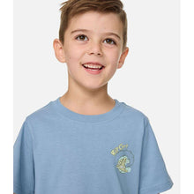 Koszulka chłopięca RIP CURL Ride The Wave Art Tee - Boy niebieska
