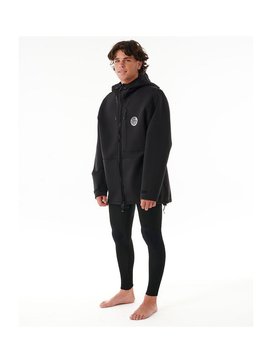 Kurtka RIP CURL Neo Jacket czarny - Adventure Sports
