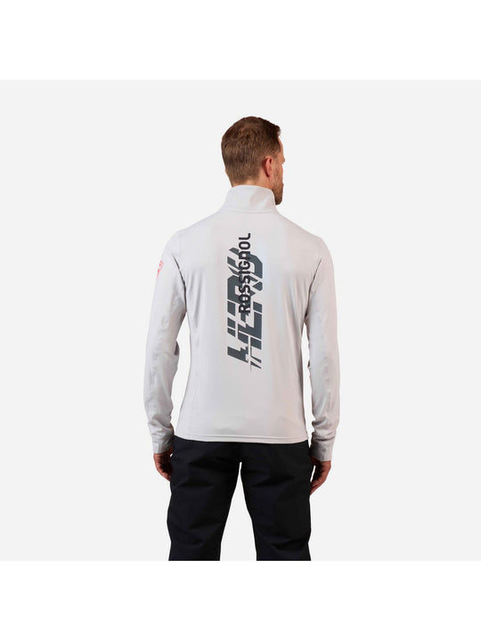 Bluza męska męska ROSSIGNOL Hero Mid Layer Stretch Jkt szara
