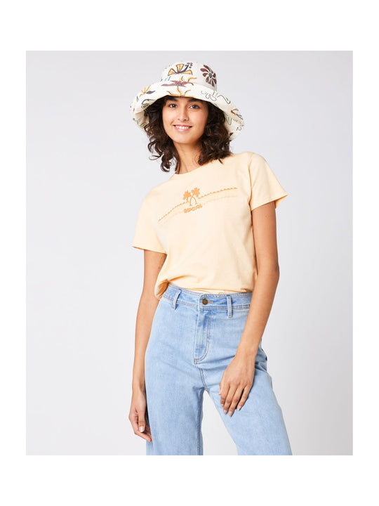 Koszulka RIP CURL Jeffrey.s Tee pomarańczowy - S - Adventure Sports
