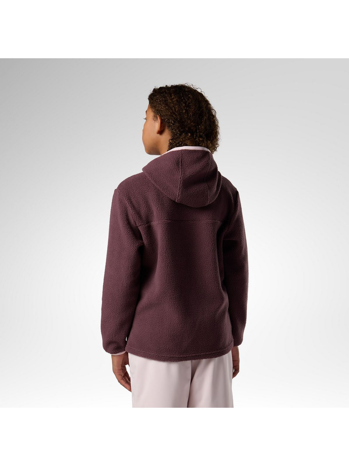 Bluza juniorska ROSSIGNOL Jr Alltrack Anorak Fleece bordowa