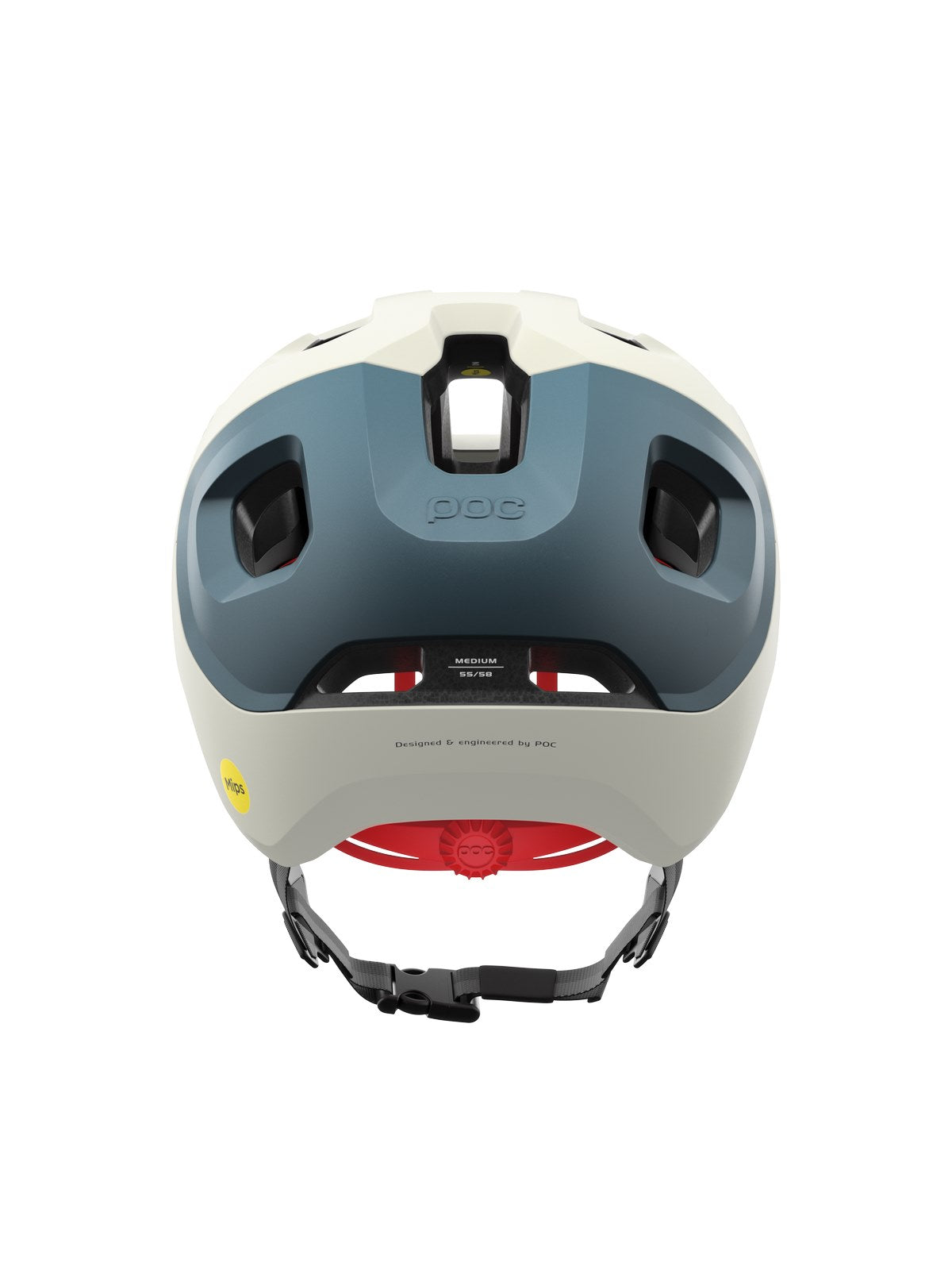 Kask rowerowy POC Axion Race Mips biały off - Adventure Sports