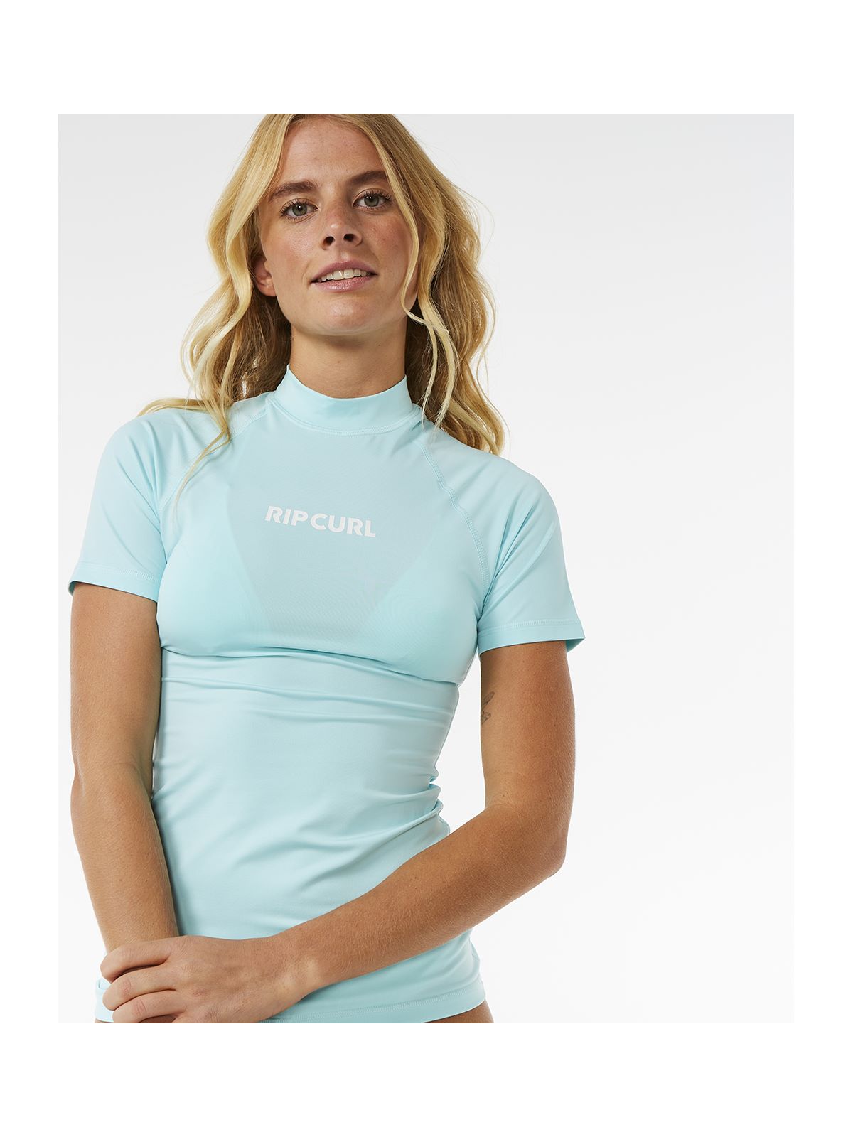Lycra RIP CURL Classic Surf Ss Upf Rashguard niebieski - Adventure Sports