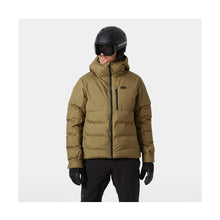 Kurtka narciarska męska HELLY HANSEN KVITFJELL RACE PUFFY JACKET brązowa
