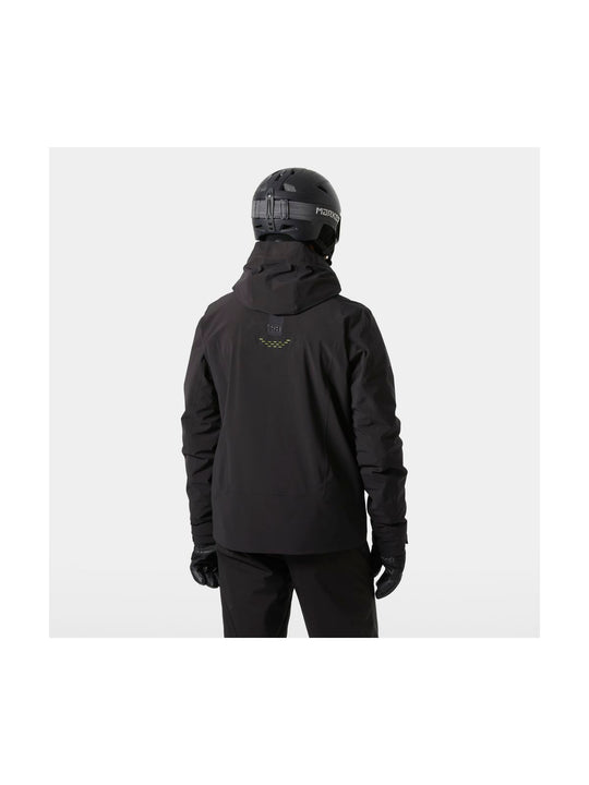 Kurtka narciarska męska HELLY HANSEN ALPHA LIFALOFT JACKET czarna
