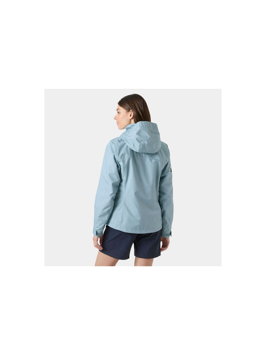 Kurtka damska żeglarska HELLY HANSEN W Crew Hooded Jacket 2.0 niebieska
