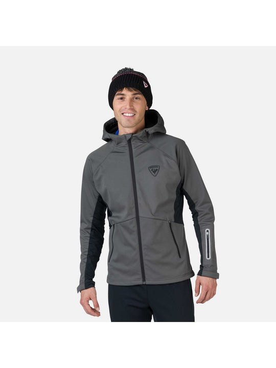 Kurtka Rossignol Softshell Hoodie Jkt szary - Adventure Sports
