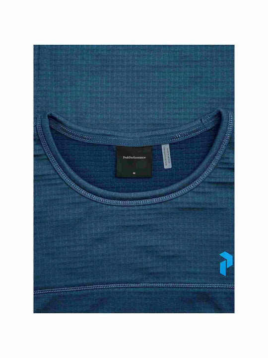 Bluza PEAK PERFORMANCE Trail Polartec Power Grid Crew Men niebieski
