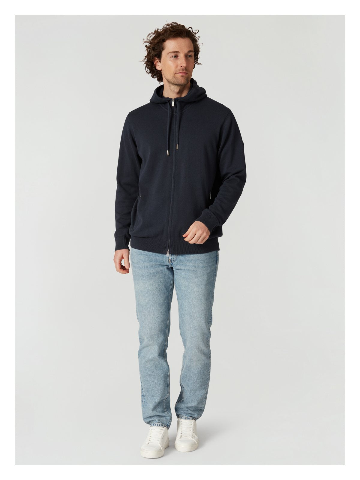 Bluza męska SAIL RACING M Bowman Knitted Zip Hood granatowa