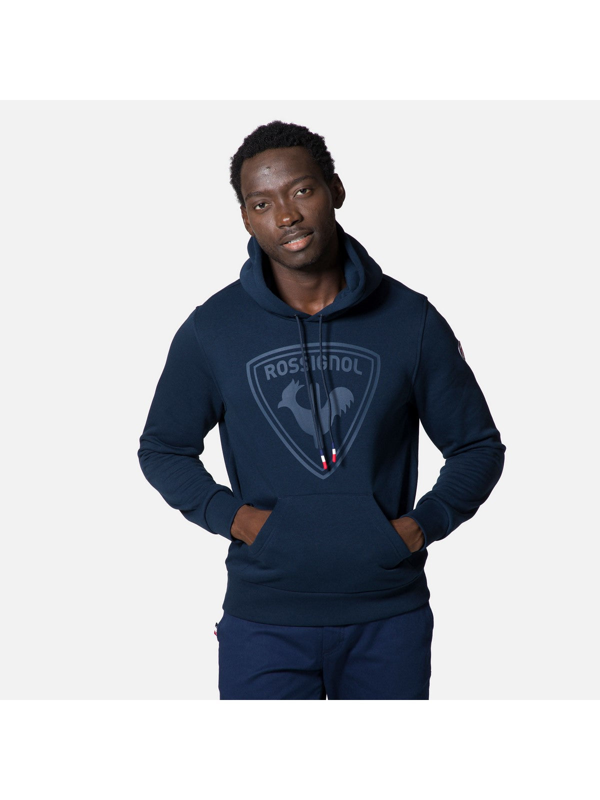 Bluza Rossignol Logo Sweat Hood Fl granatowy - Adventure Sports
