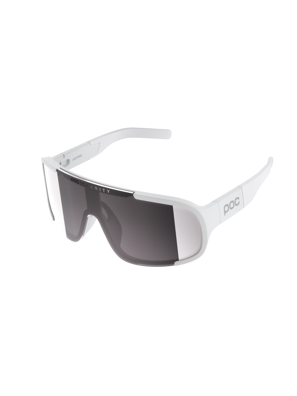 Okulary rowerowe POC ASPIRE biały - Clarity Road/Sunny Silver cat.3