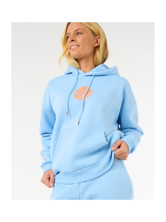 Spodnie dresowe damskie RIP CURL Icons Of Surf Track Pant niebieskie
