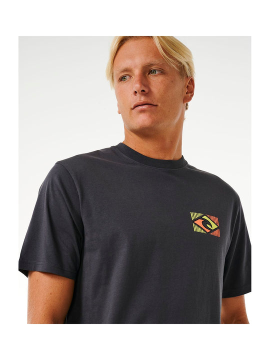Koszulka RIP CURL Traditions Tee czarny - Adventure Sports
