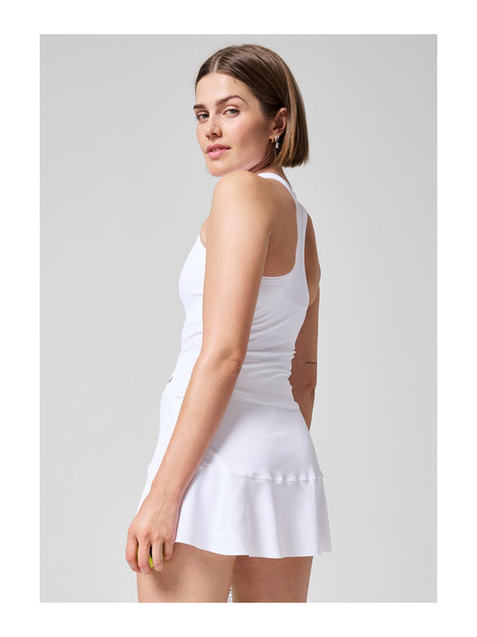 Koszulka sportowa CASALL Defined Rib Racerback biały - Adventure Sports
