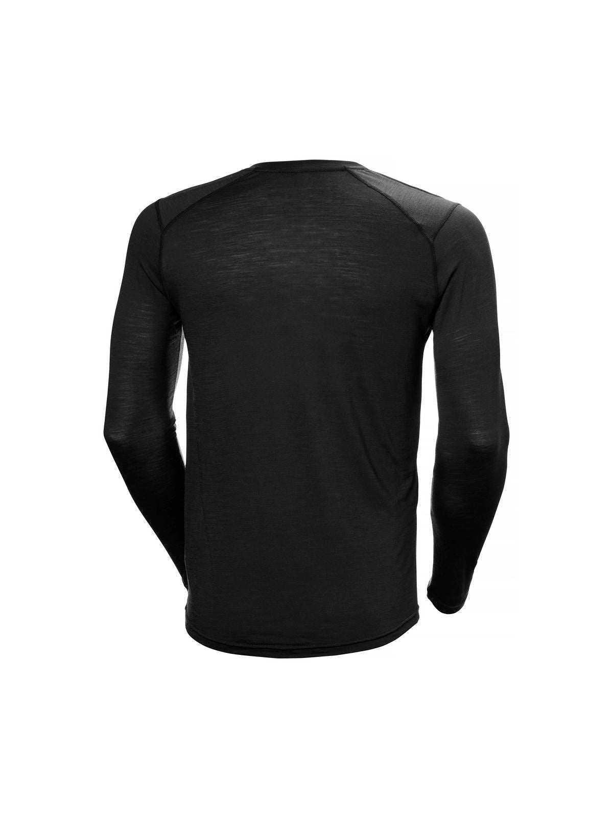 Bielizna termiczna męska HELLY HANSEN HH DURAWOOL LS HENLEY czarna