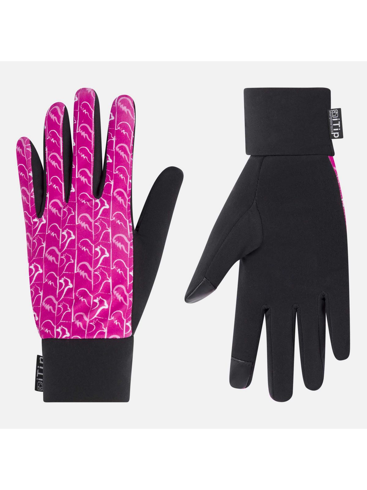 Rękawice Rossignol Inner G - I Tip różowy - TU - narciarskie - Adventure Sports