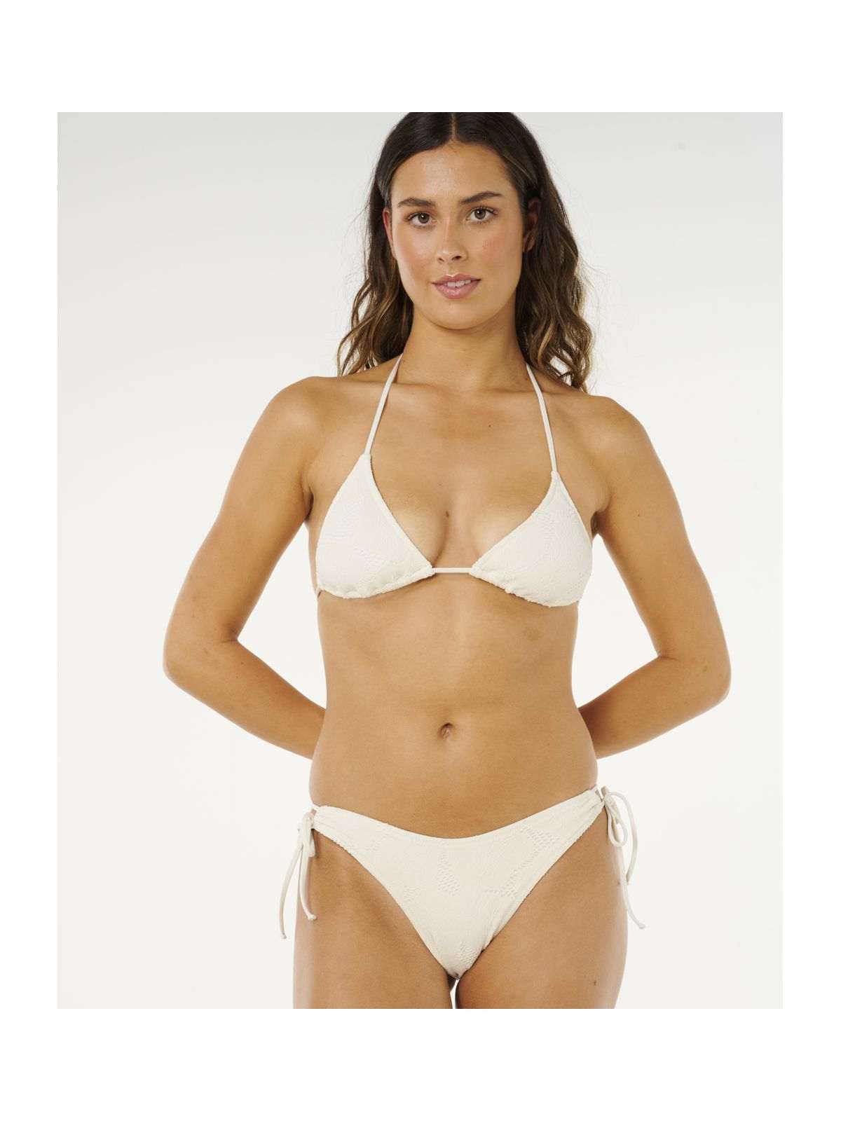Dół od bikini damski RIP CURL Oasis Skimpy Pant beżowe