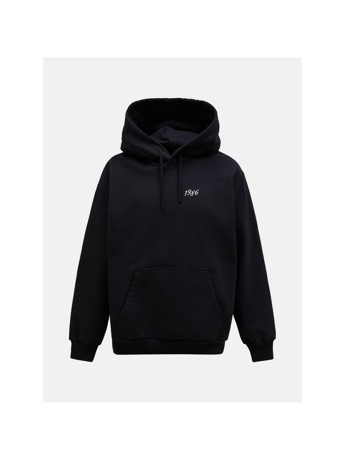 Bluza męska PEAK PERFORMANCE 40Y Graphic Hood czarna