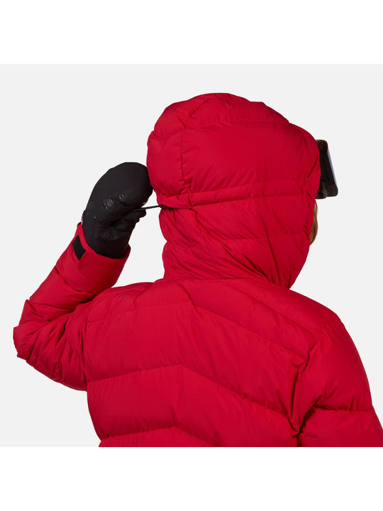 Kurtka narciarska damska ROSSIGNOL W WISPILE RIPSTOP DOWN JKT czerwona
