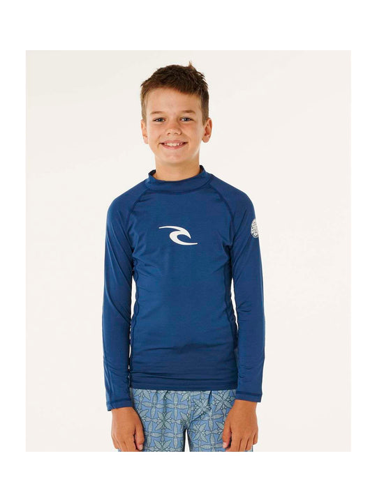 Lycra chłopięca RIP CURL Waves Upf L/S-Boy niebieska
