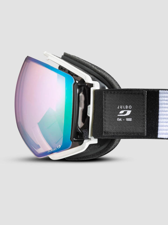 Gogle narciarskie JULBO Lightyear biały fotochtom Cat 1-3 High Contrast - XL - Adventure Sports
