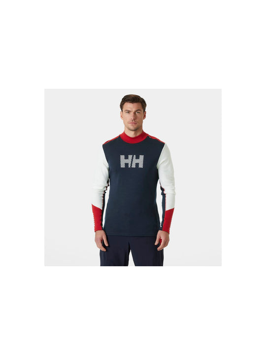 Koszulka Helly Hansen Lifa Merino Midw Logo biały - Adventure Sports
