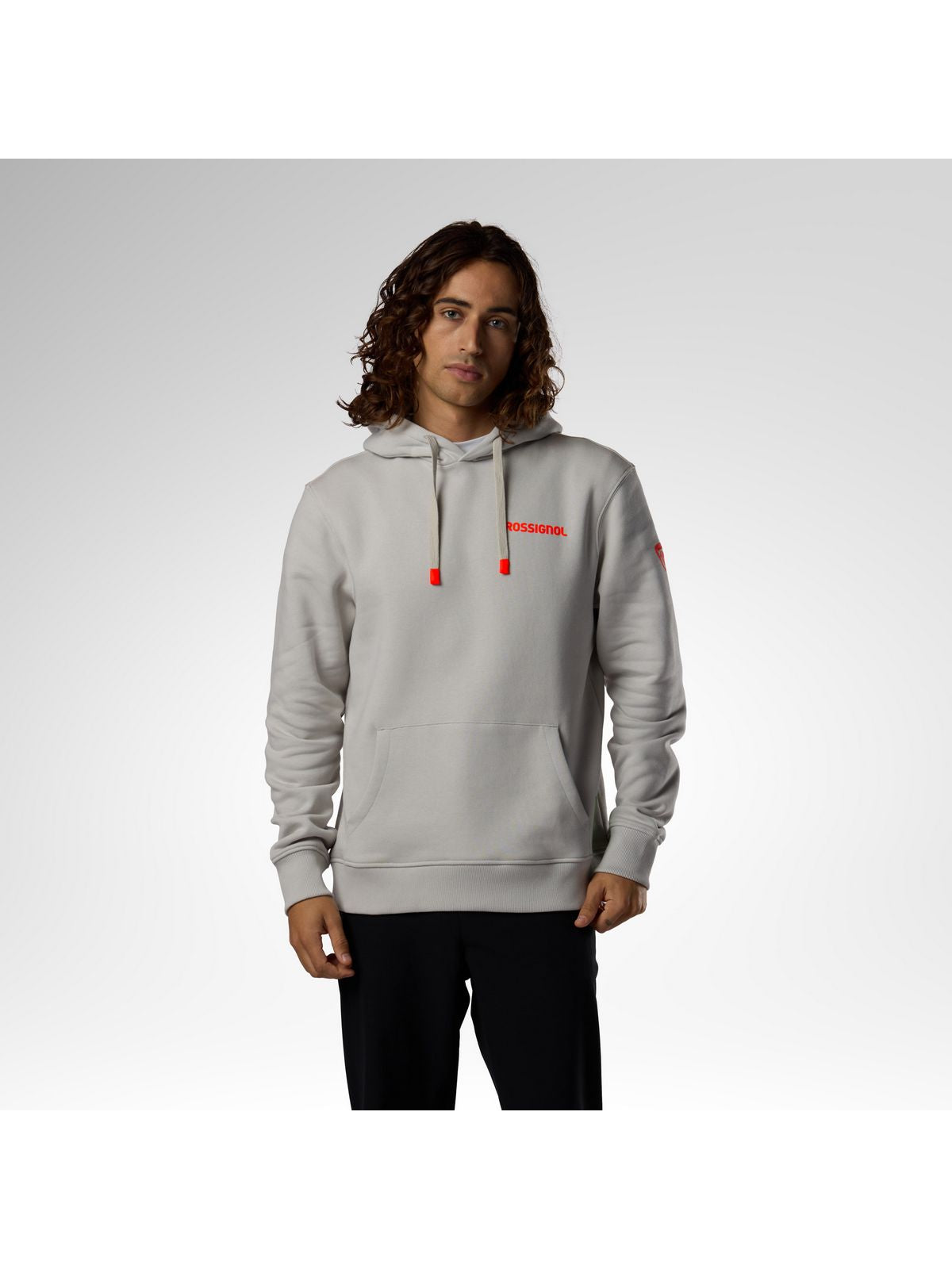 Bluza męska ROSSIGNOL M Hero Hoodie szara